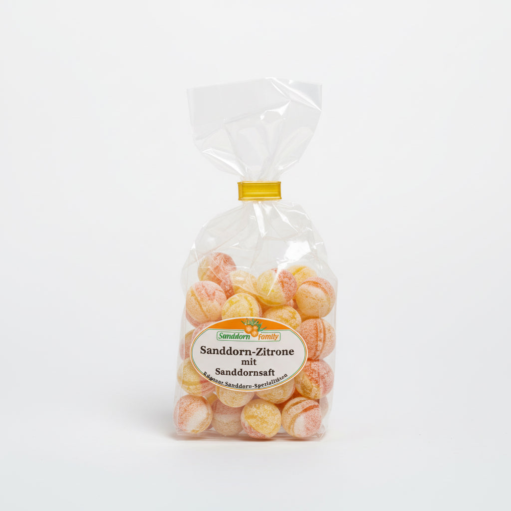 Zitrone Sanddorn Bonbons