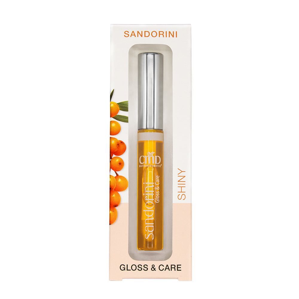 Gloss & Care Lipgloss shiny Sandorini 6ml - CMD Naturkosmetik