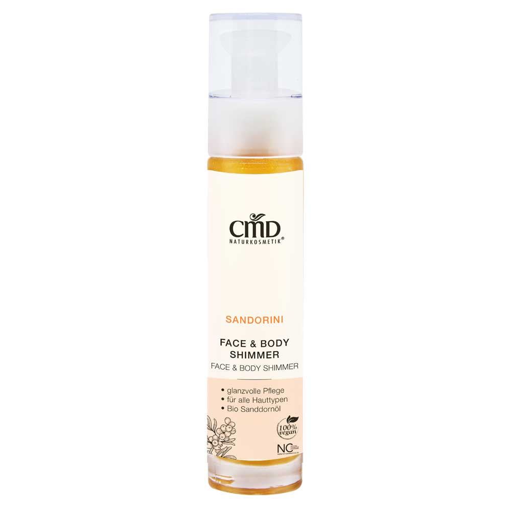 Face & Body Shimmer Sandorini 50ml - CMD Naturkosmetik