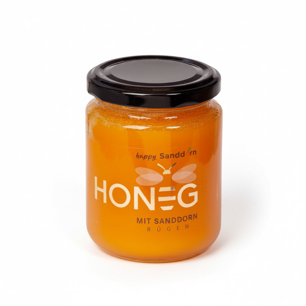 Sanddorn im Honig cremig