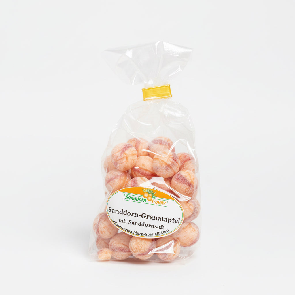 Granatapfel Sanddorn Bonbons