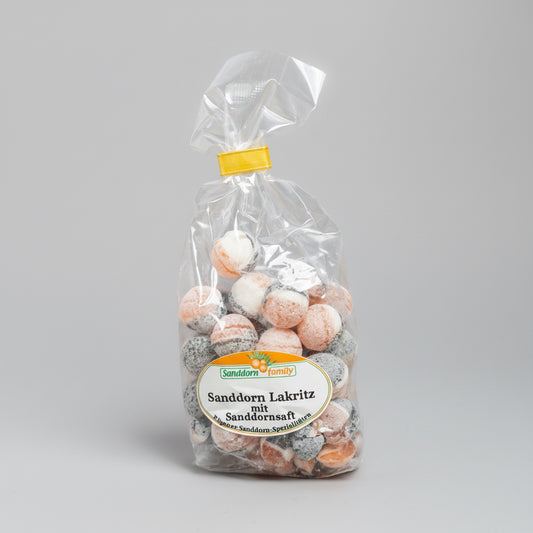 Lakritz Sanddorn Bonbons