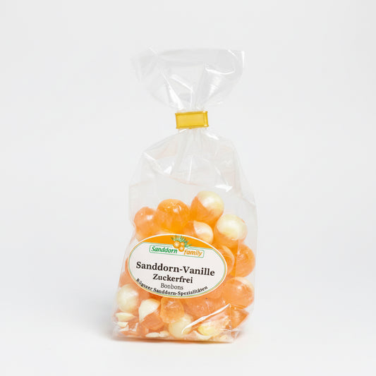 Vanille Sanddorn Bonbons - zuckerfrei