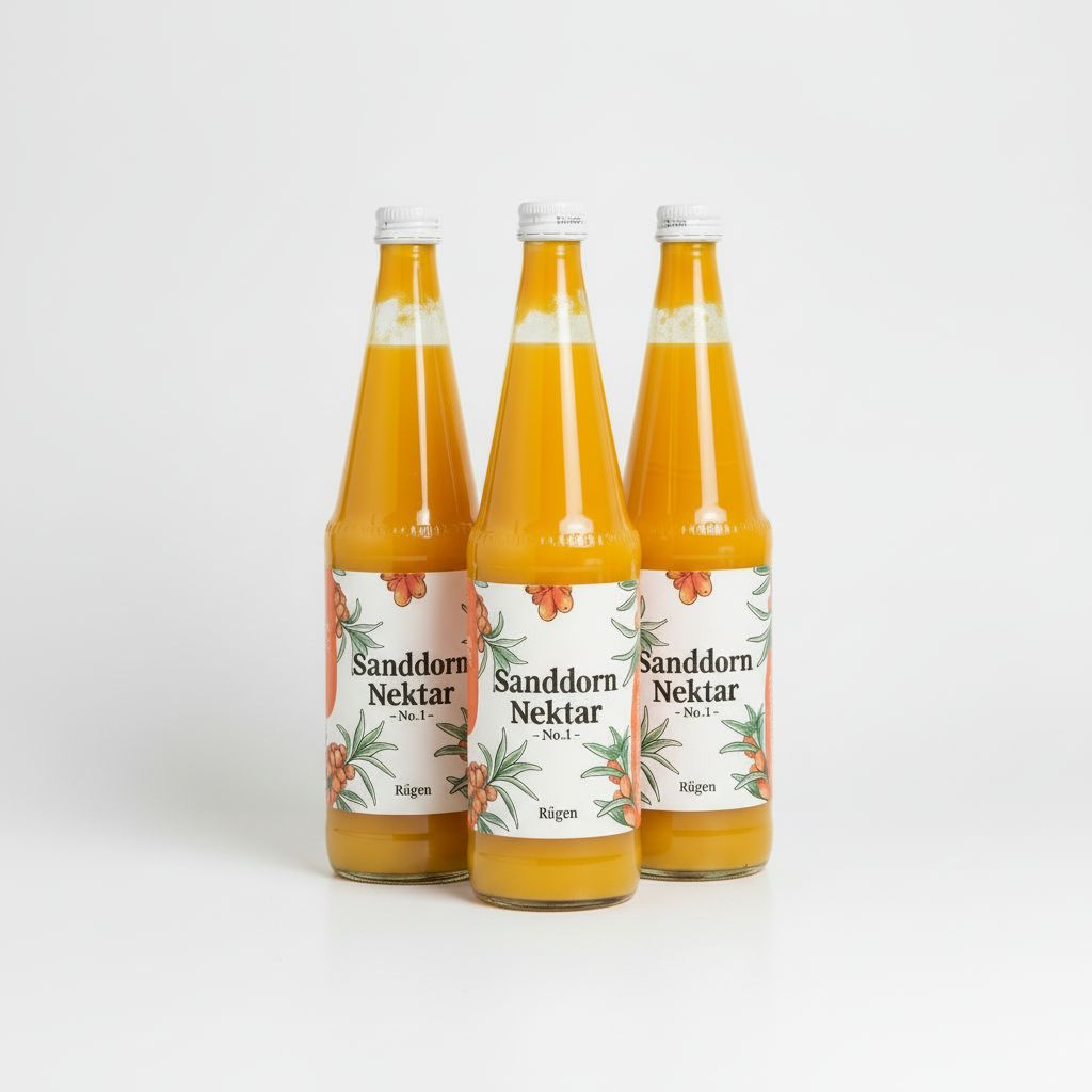 Sanddorn Nektar Bundle Vorteilspaket von Happy Sanddorn