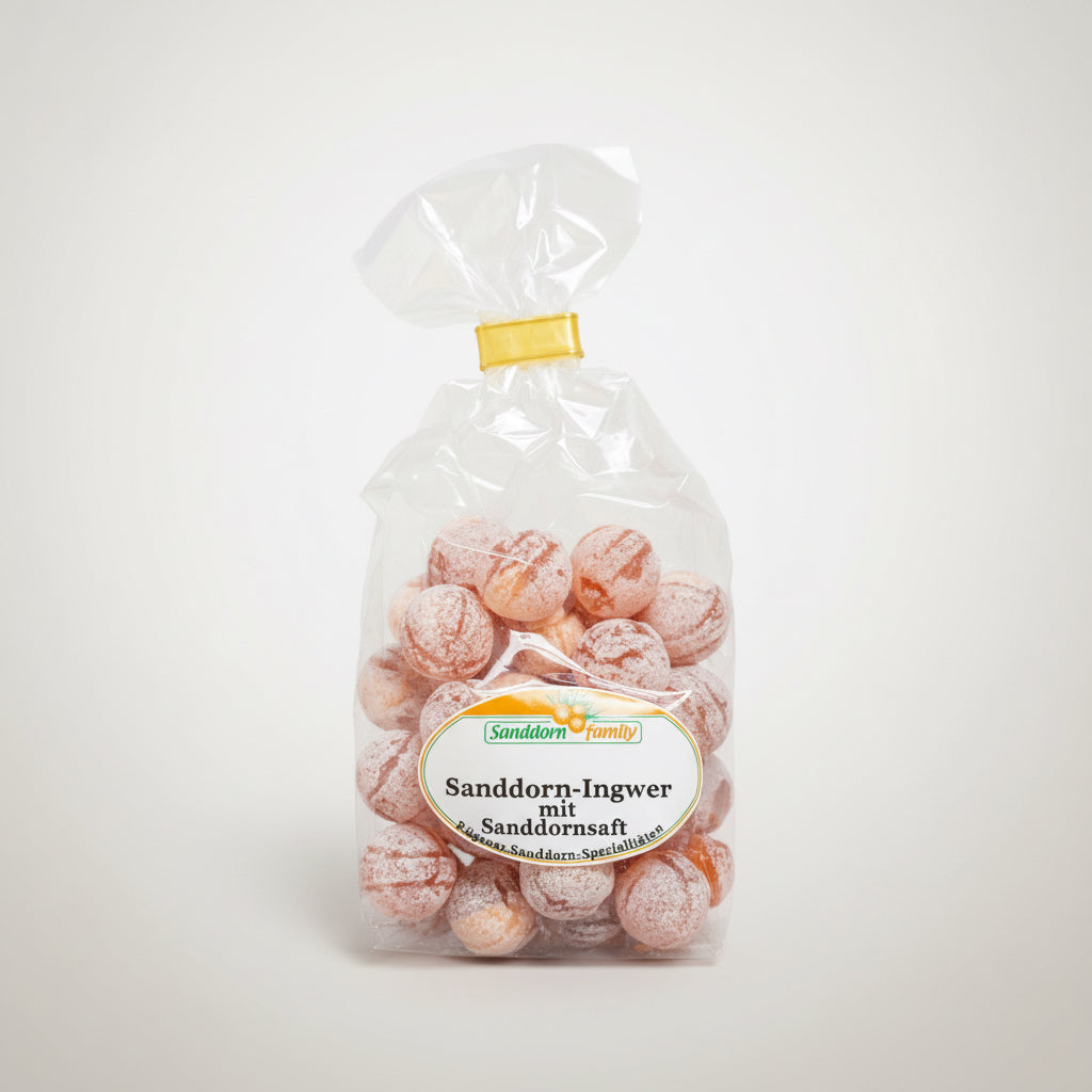 Ingwer Sanddorn Bonbons