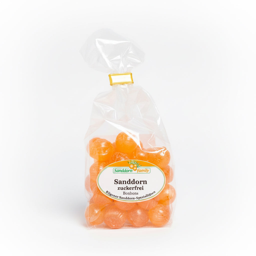 Sanddorn Bonbons zuckerfrei